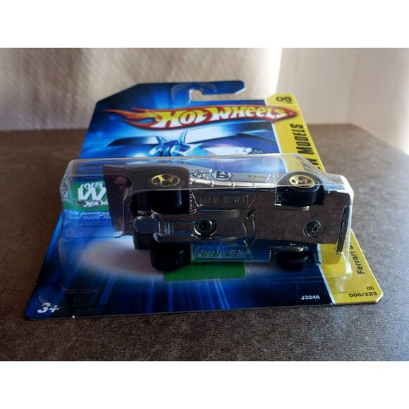 Hot Wheels FERRARI 512 M Metalflake Gray #005/223 2006 NEW MODELS #5/38 GOLD 5SP - Picture 12 of 16